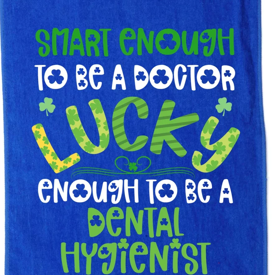 Dental Hygienist St Patricks Day Gift Dental Assistant Gift Platinum Collection Golf Towel