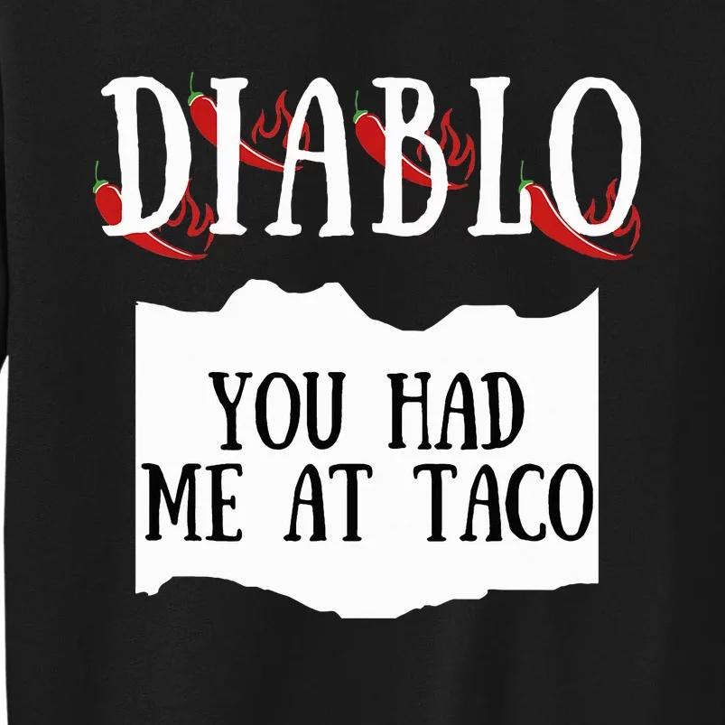 Diablo Hot Sauce Packet Group Costume Sweatshirt