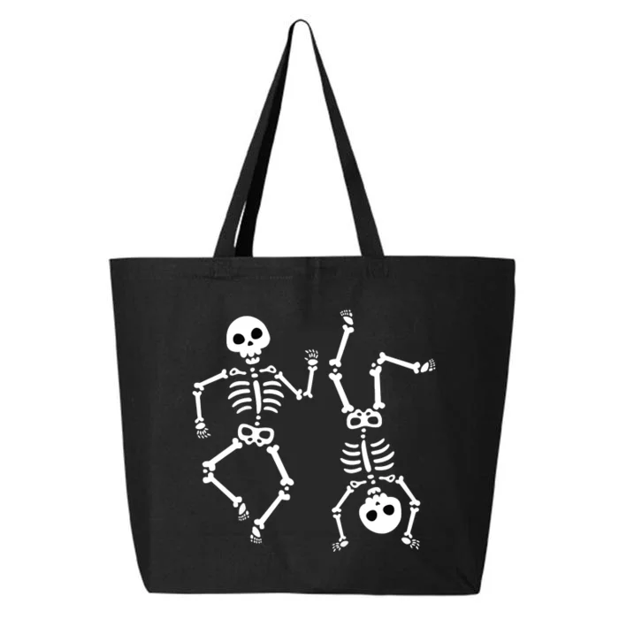 Dance Halloween Skeleton Dancing Gift 25L Jumbo Tote