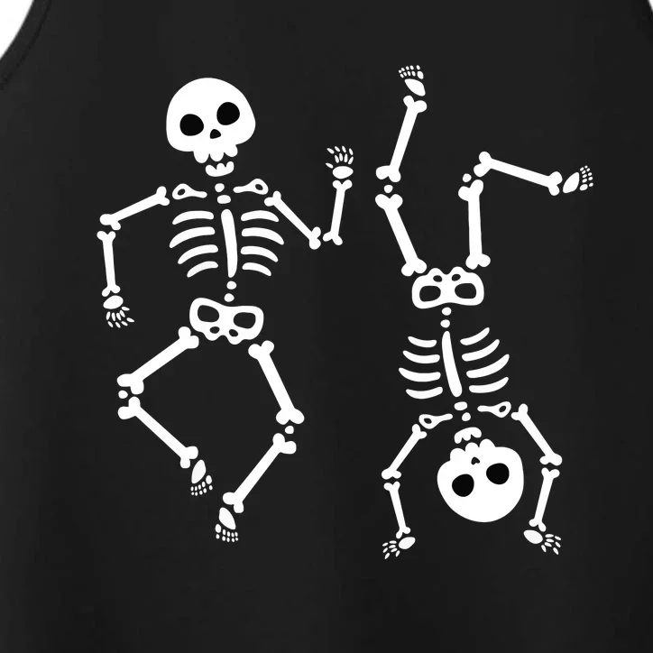 Dance Halloween Skeleton Dancing Gift Performance Tank