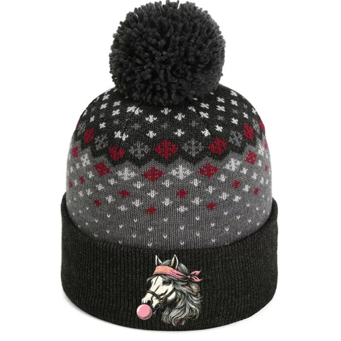 Derby Horse Silks And Hats Jockey Horse Racing The Baniff Cuffed Pom Beanie