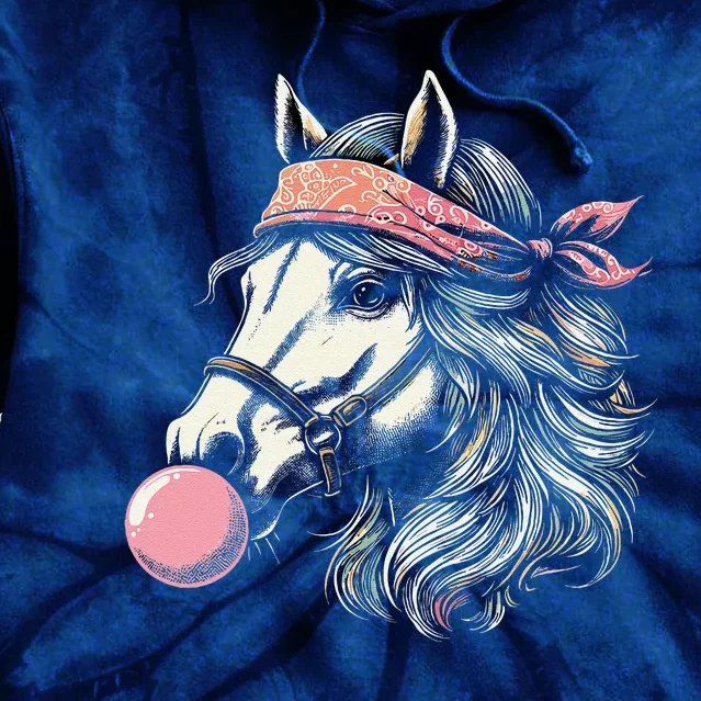 Derby Horse Silks And Hats Jockey Horse Racing Tie Dye Hoodie