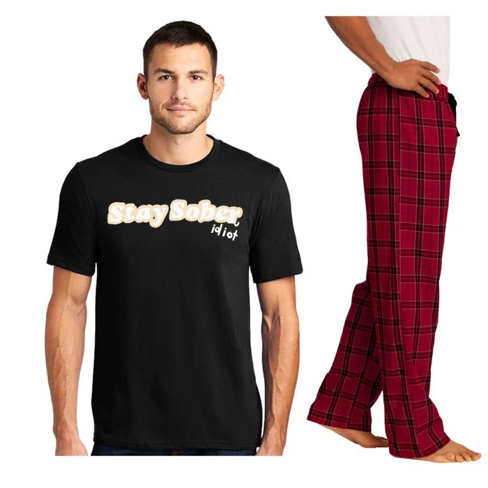 D’Aydrian Harding Stay Sober You Idiot Pajama Set