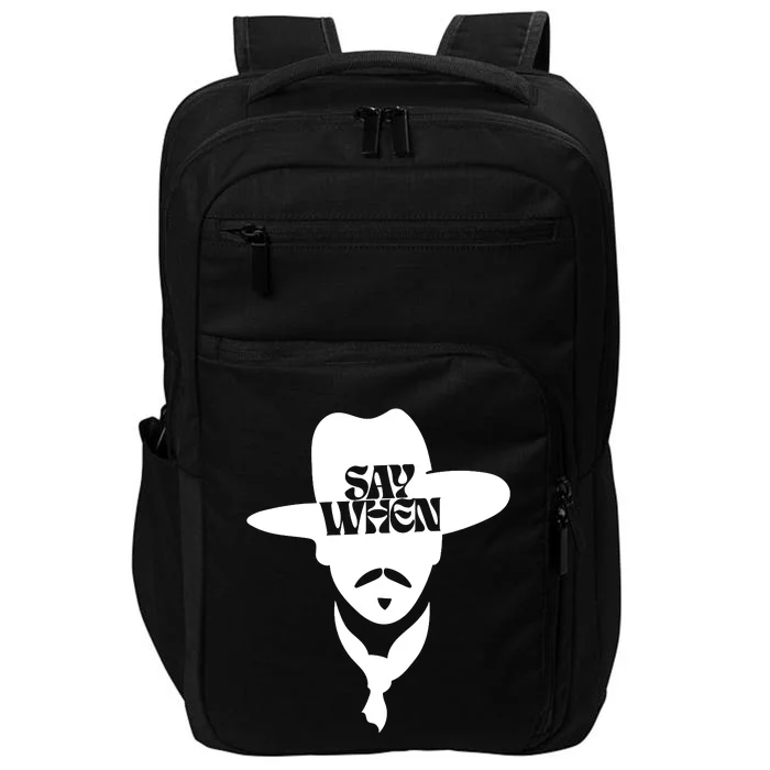 Doc Holliday Say When Impact Tech Backpack