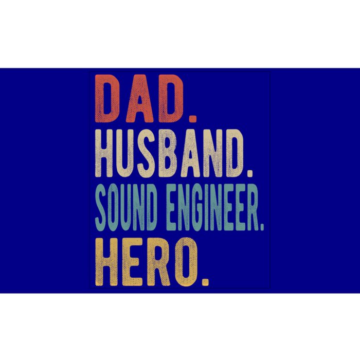 Dad Husband Sound Engineer Hero Great Gift Bumper Sticker