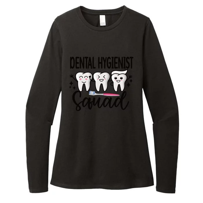 Dental Hygienist Squad Dental Hygiene Crew Cute Gift Womens CVC Long Sleeve Shirt