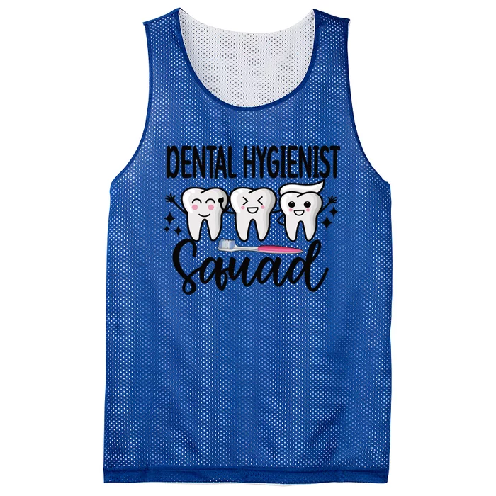 Dental Hygienist Squad Dental Hygiene Crew Cute Gift Mesh Reversible Basketball Jersey Tank