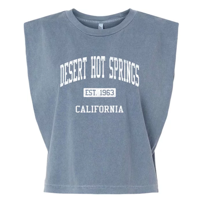 Desert Hot Springs California Ca Js04 Vintage Garment-Dyed Women's Muscle Tee