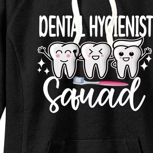 Dental Hygienist Squad Dental Hygiene Crew Cool Gift Women's Fleece Hoodie