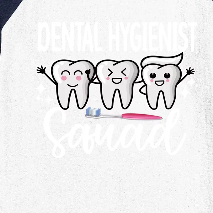 Dental Hygienist Squad Dental Hygiene Crew Cool Gift Baseball Sleeve Shirt