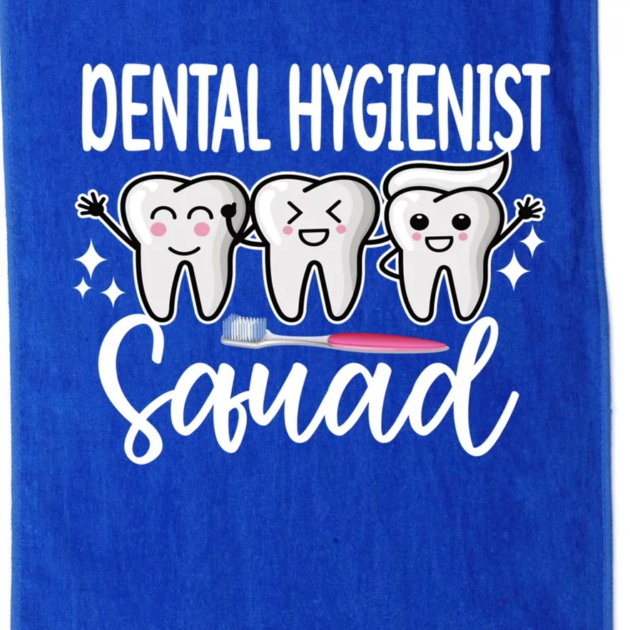 Dental Hygienist Squad Dental Hygiene Crew Cool Gift Platinum Collection Golf Towel