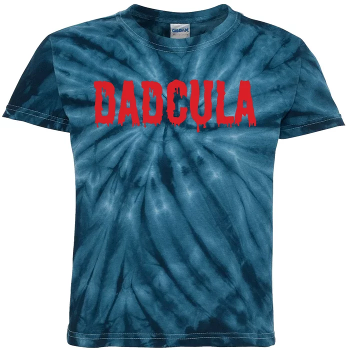 Dadcula Halloween Shirts For Dads Kids Tie-Dye T-Shirt