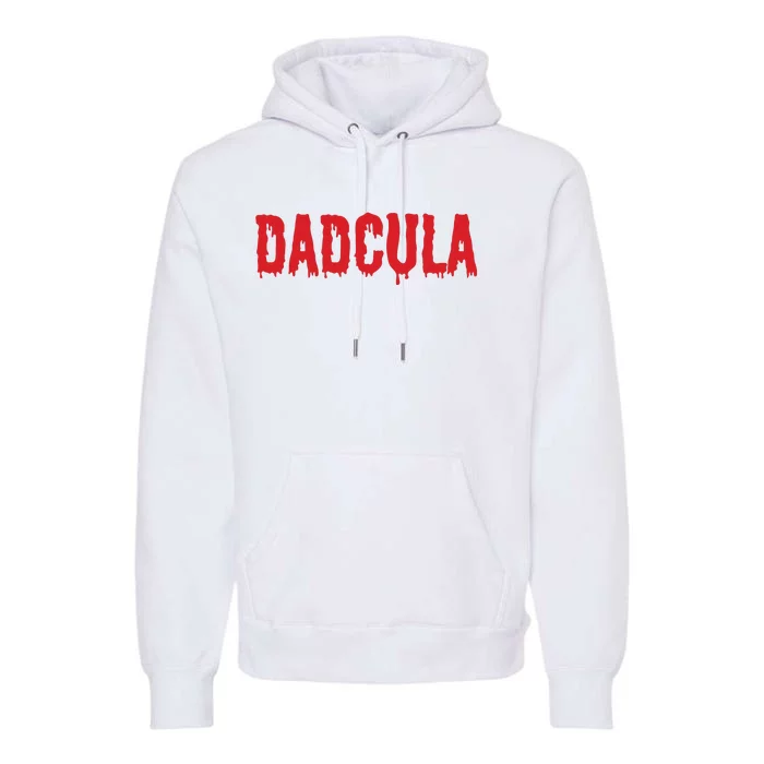 Dadcula Halloween Shirts For Dads Premium Hoodie