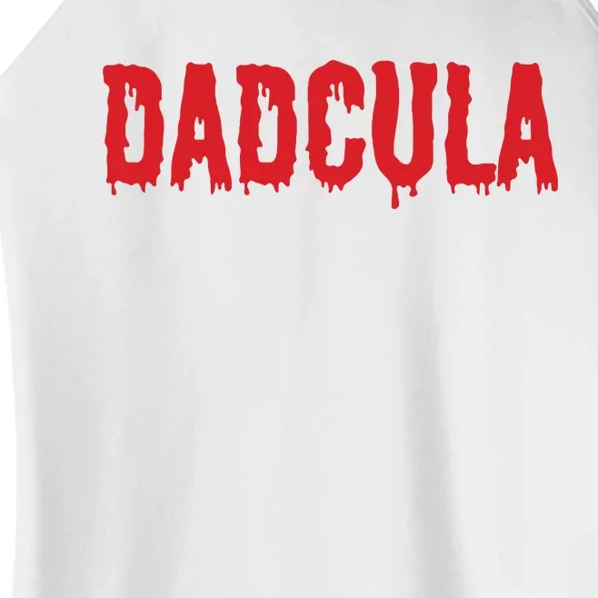 Dadcula Halloween Shirts For Dads Women’s Perfect Tri Rocker Tank