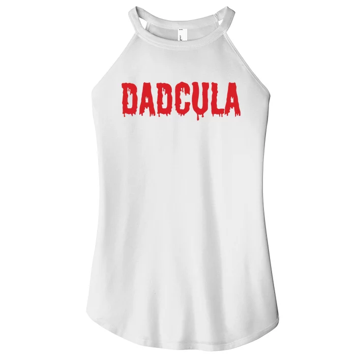 Dadcula Halloween Shirts For Dads Women’s Perfect Tri Rocker Tank