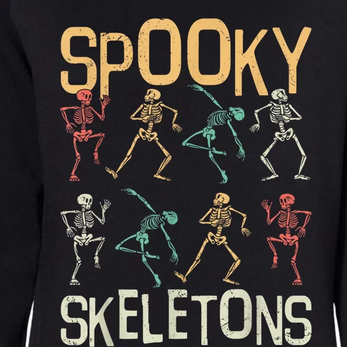 Dabbing Halloween Skeleton Zombie Scary Pumpkin Spooky Dance Womens California Wash Sweatshirt