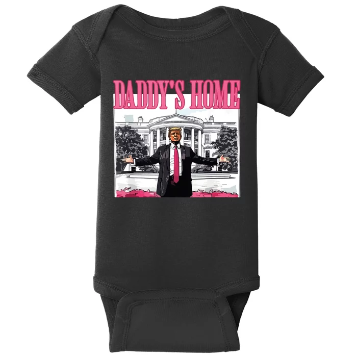 DaddyS Home Trump 2024 Baby Bodysuit