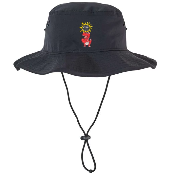 Dinosaur Heart Total Solar Eclipse April 8 2024 Totality Legacy Cool Fit Booney Bucket Hat