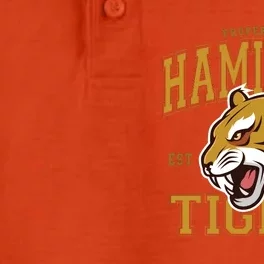 Defunct Hamilton Tigers Dry Zone Grid Performance Polo