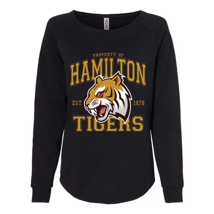 Defunct Hamilton Tigers Womens California Wash Sweatshirt