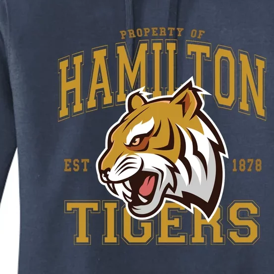 Defunct Hamilton Tigers Women's Pullover Hoodie