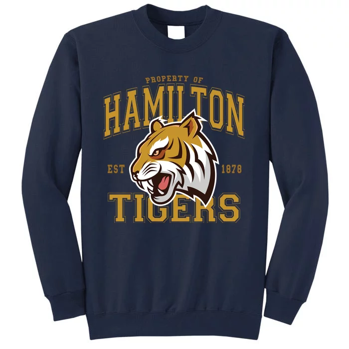 Defunct Hamilton Tigers Tall Sweatshirt