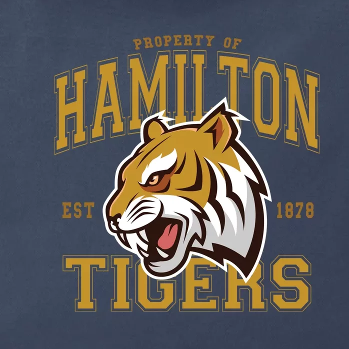 Defunct Hamilton Tigers Zip Tote Bag