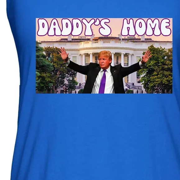 DaddyS Home Trump 2024 Stand With Trump Ladies Essential Flowy Tank