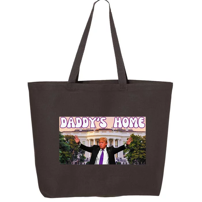 DaddyS Home Trump 2024 Stand With Trump 25L Jumbo Tote