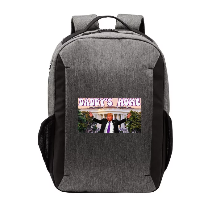 DaddyS Home Trump 2024 Stand With Trump Vector Backpack