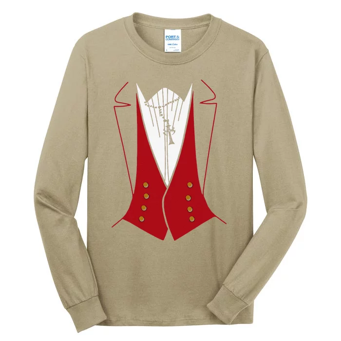 Dracula Halloween Tuxedo Vlad Tepes Costume Tall Long Sleeve T-Shirt