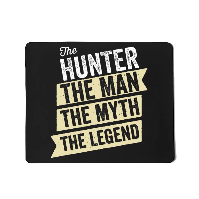 Deer Hunter The Man The Myth The Hunting Legend Hunter Gifts Mousepad