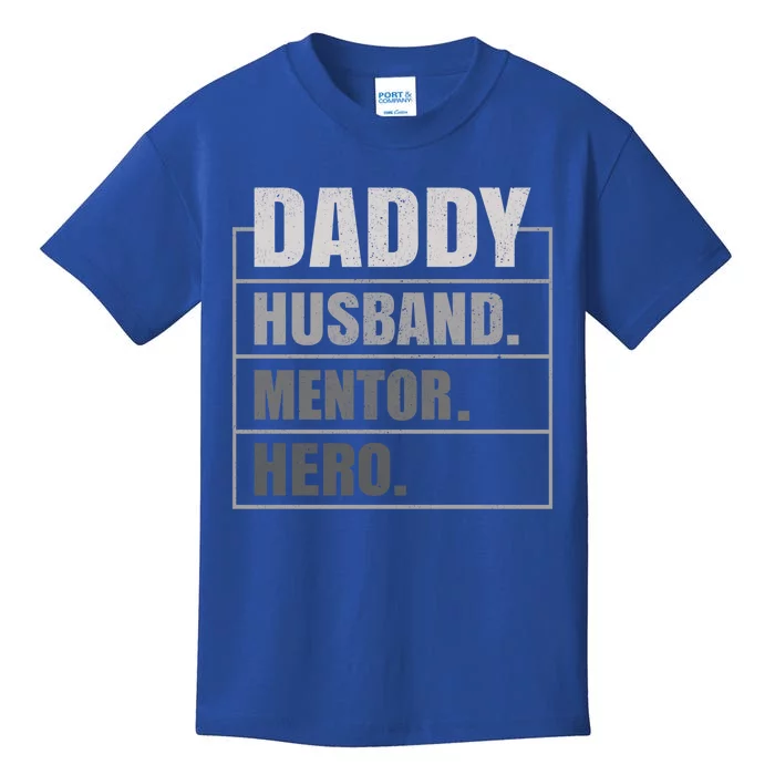 Daddy Husband Tor Hero Fathers Day Gift Kids T-Shirt