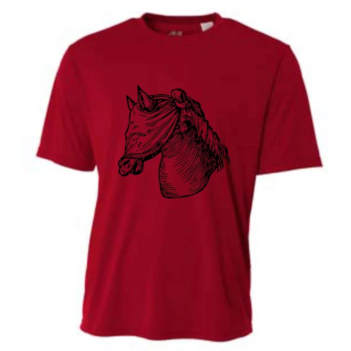 Devises HéRoïQues The Blinded Horse Cooling Performance Crew T-Shirt