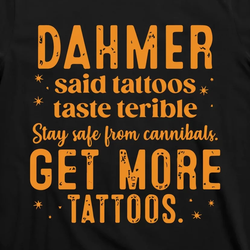 Dahmer Halloween Tattoos Lover T-Shirt