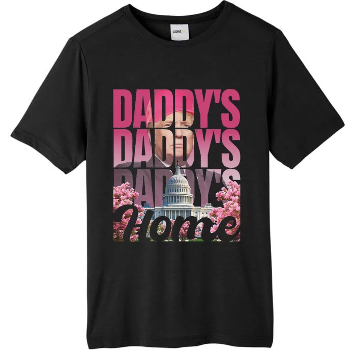 DaddyS Home Trump: Pink Preppy Edgy Design ChromaSoft Performance T-Shirt