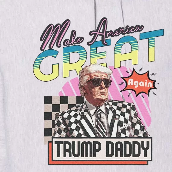 DaddyS Home Trump 2024 Take America Back Pink Design Premium Hoodie