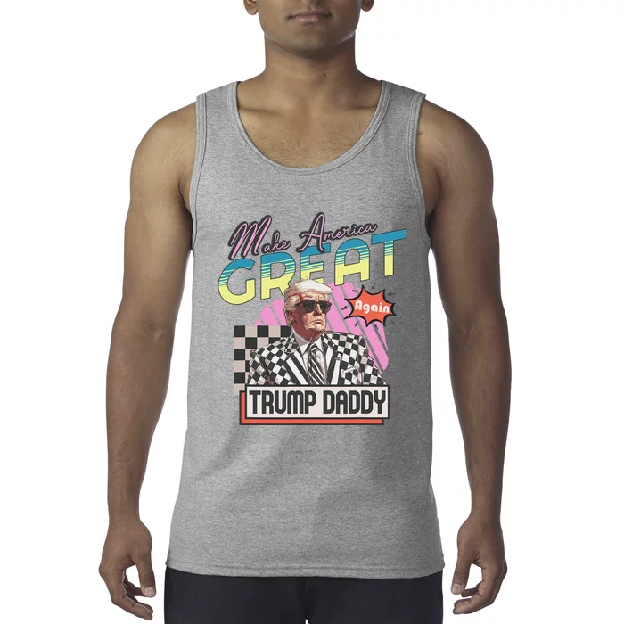 DaddyS Home Trump 2024 Take America Back Pink Design Tank Top