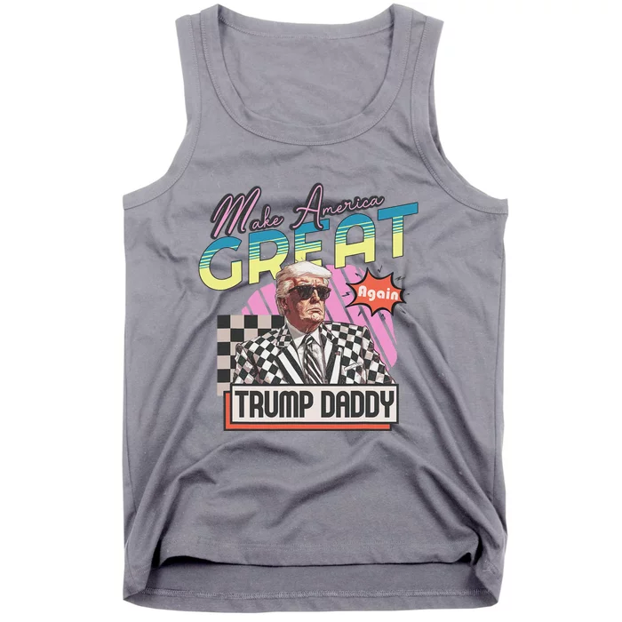 DaddyS Home Trump 2024 Take America Back Pink Design Tank Top