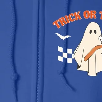 Dental Halloween Trick Or Teeth Pediatric Dentist Hygienist Gift Full Zip Hoodie