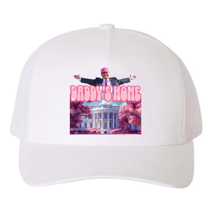 DaddyS Home Trump Pink 2024 Yupoong Adult 5-Panel Trucker Hat