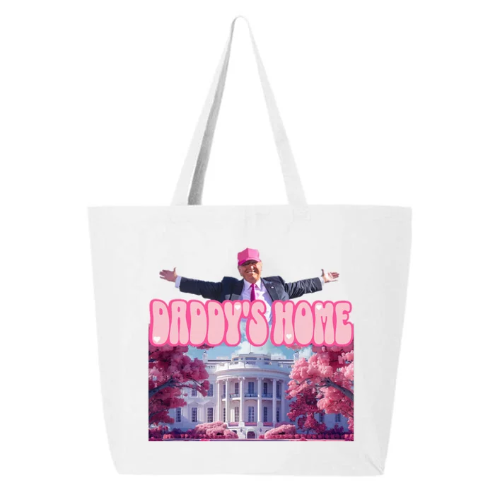 DaddyS Home Trump Pink 2024 25L Jumbo Tote