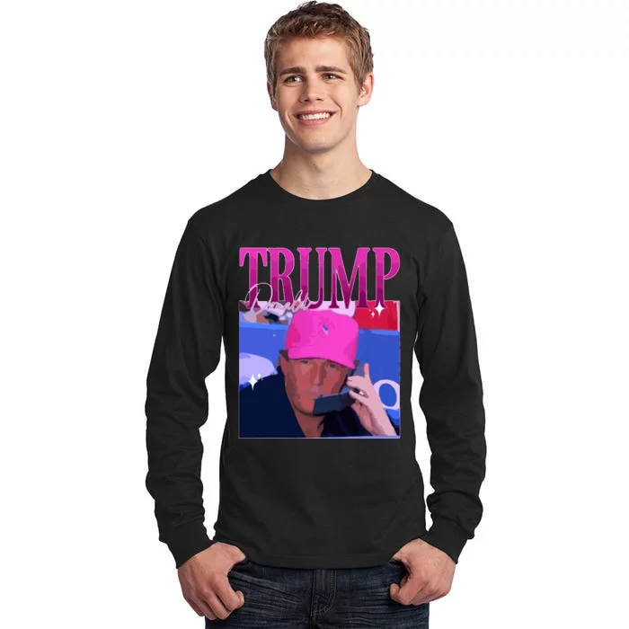 Daddys Home Trump 2024 Tall Long Sleeve T-Shirt