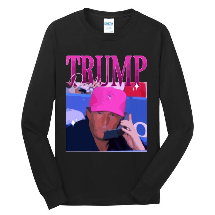 Daddys Home Trump 2024 Tall Long Sleeve T-Shirt