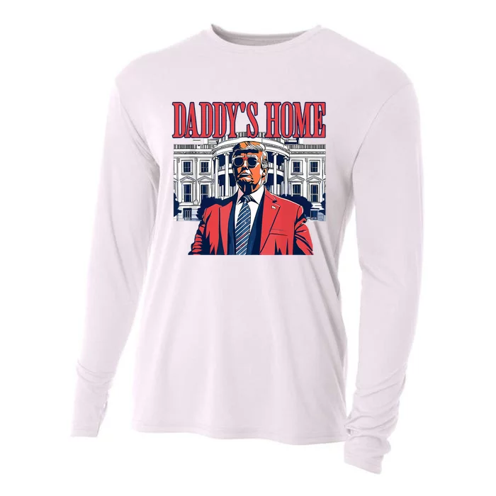 Daddys Home Trump 2024 Cooling Performance Long Sleeve Crew