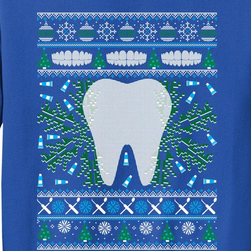 Dental Hygienist Ugly Christmas Meaningful Gift Funny Holiday Meaningful Gift Tall Sweatshirt