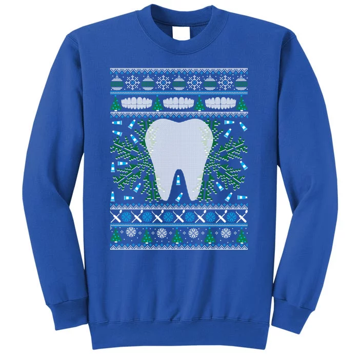 Dental Hygienist Ugly Christmas Meaningful Gift Funny Holiday Meaningful Gift Tall Sweatshirt