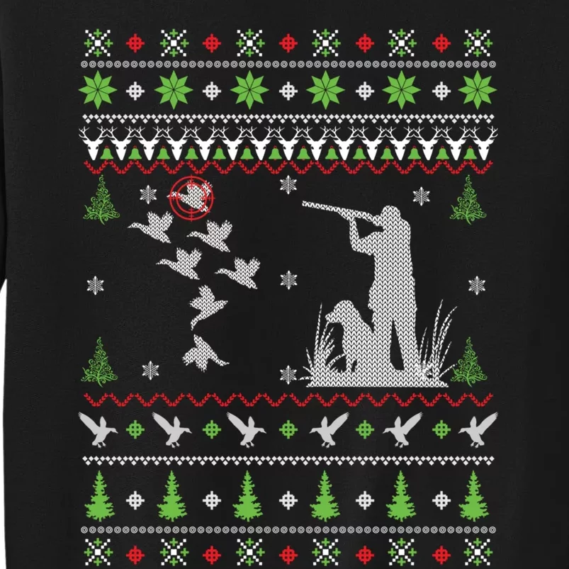 Duck Hunting Ugly Christmas Hunt Xmas Sweatshirt