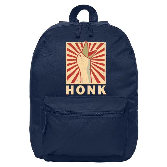 Duck Honk Vintage 16 in Basic Backpack