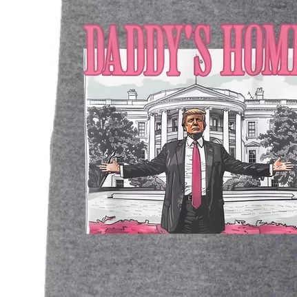 Daddys Home Vote Donald Trump 2024 Election Doggie 3-End Fleece Hoodie